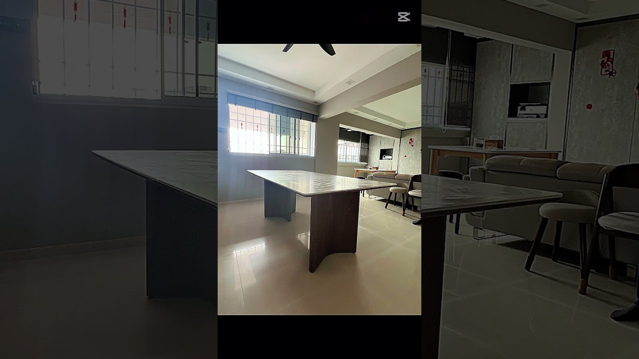 Customised 200x100cm Matte Travertine Sintered Stone Dining Table | Luxury Italy Modern Design Customised 200x100cm Matte Travertine Sintered Stone Dining Table | Luxury Italy Modern Design