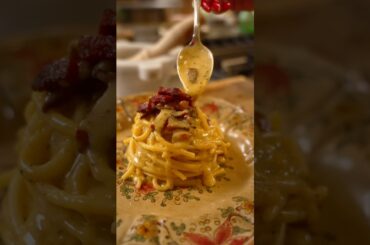 The ORIGINAL Carbonara Recipe😍