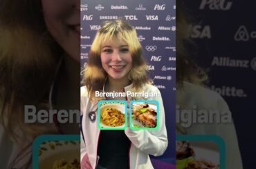 She really likes her carbonara 😂 Alysa Lui plays this or that with Italian food 🍝🇮🇹