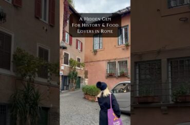 A Hidden Gem in Rome!
