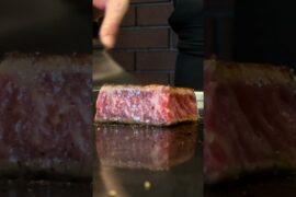 Wagyu Sirloin Teppanyaki 🇯🇵 $35 Lunch in Akashi, Hyogo