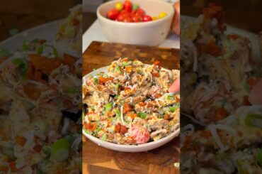 INSANE CRISPY PASTA SALAD HACK!