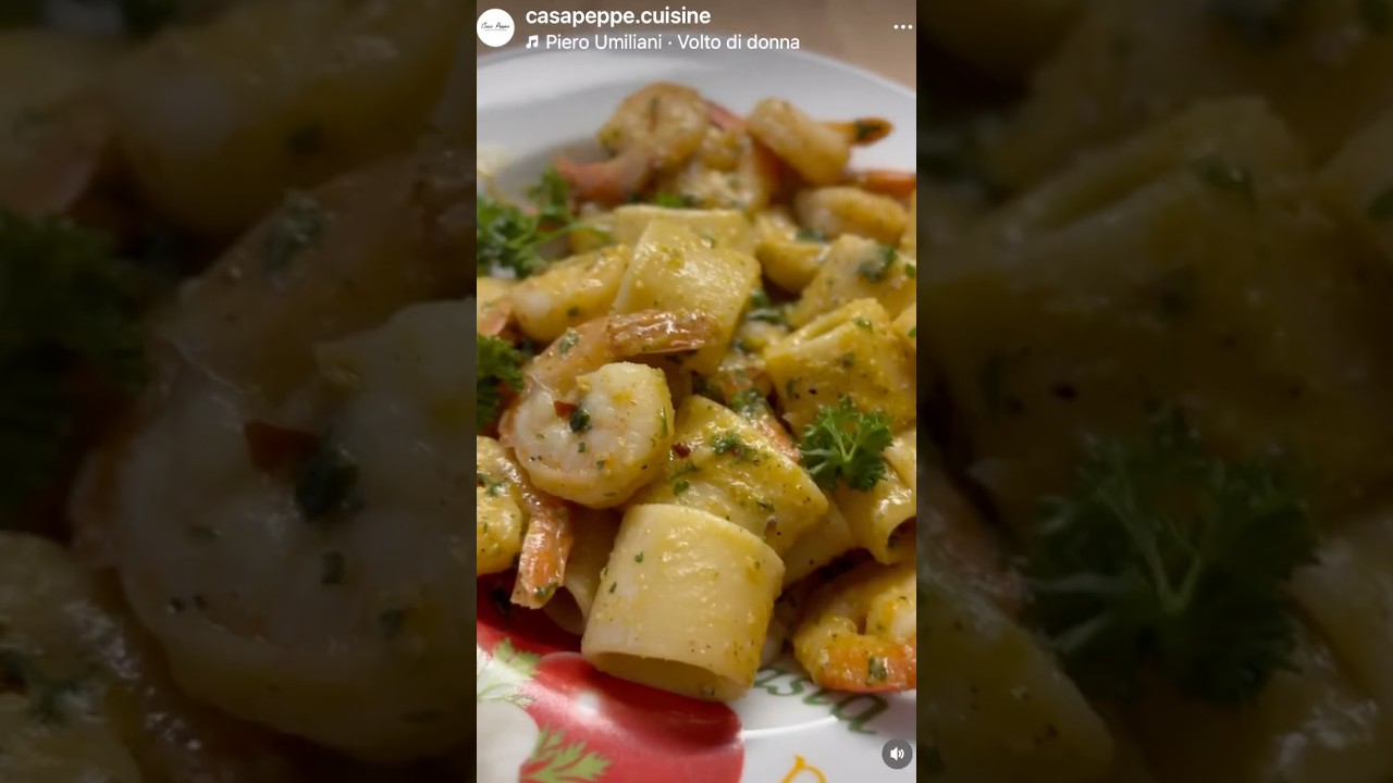 PASTA GAMBERETTI E PISTACCHIO 🍤 PASTA GAMBERETTI E PISTACCHIO 🍤