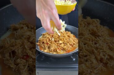 Quick skillet potato pizza