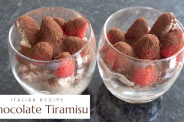 Chocolade Tiramisu - Italian Recipe