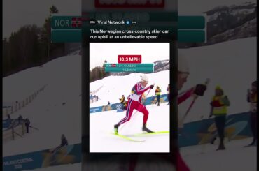 He Runs Uphill Faster Than You Run on Flat Ground 🤯 #shorts