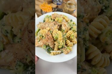 Cheesy Low Carb Chicken & Broccoli Pasta Dinner 🤤🔥🥦