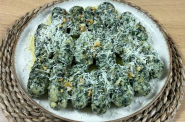 Authentic Italian Malfatti Recipe | Ricotta & Spinach Gnocchi with Rosemary Butter