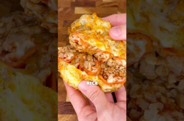 Rice Paper Pizza Roll