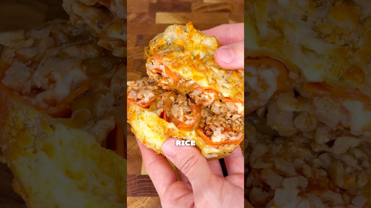 Rice Paper Pizza Roll Rice Paper Pizza Roll