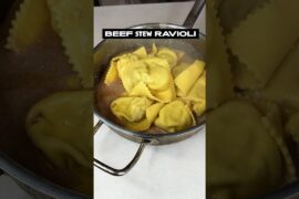 Do You Know What Beef Is? Beef Stew Ravioli #italianfood #italianbeef #pulledbeef #italianfood