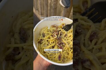 PRATOS que você precisa provar na Itália 🍝🇮🇹 #dicasdeviagem #roma #italia #eurotrip