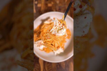 Spaghetti in Rosé Sauce #cooking #chefberkin #pastarecipe #foodshort