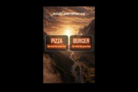 would you rather eat burger or pizza #puzzle #fun #silly