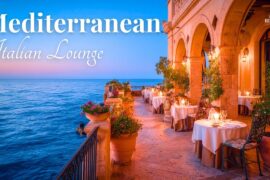 Italian Lounge Music 🌅 Riviera Mediterranea Sunset | Elegant Dinner & Wine Ambience