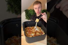 Schnelles Tortellini Auflauf Rezept aus dem Airfryer!😍 #airfryer #rezepte