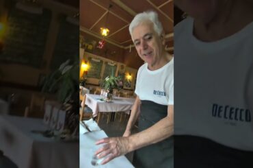 POV: You got to an Italian restaurant run by the kindest elderly couple