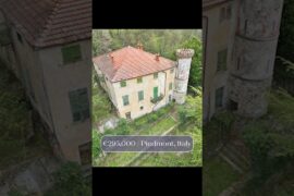 Romantic 19th-Century Villa in the Italian Hills #italy #realestate