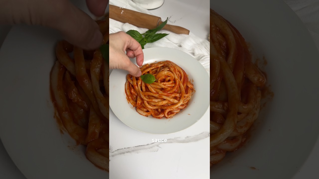 Homemade Italian Noodles | Pici recipe Homemade Italian Noodles | Pici recipe