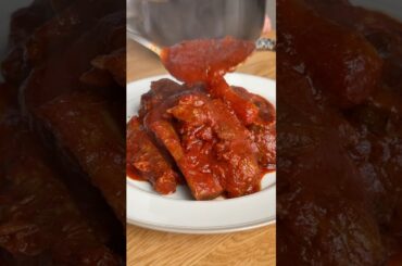 The REAL Sunday Sauce 🍝🇮🇹 #pasta #italianfood #shorts