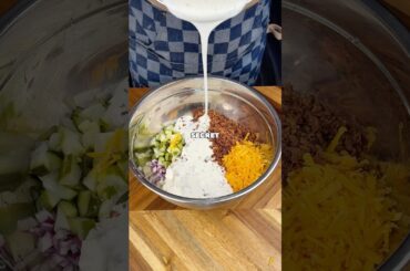 Dill Pickle Pasta Salad. But it’s crunchy.