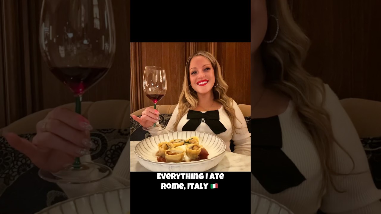 EVERYTHING I ate in Rome, Italy🇮🇹#travelvlog #traveltips #rome #italianfood #italytravel #italy EVERYTHING I ate in Rome, Italy🇮🇹#travelvlog #traveltips #rome #italianfood #italytravel #italy