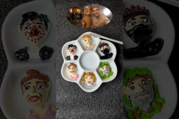 Italian brainrot colour mixing #satisfying #colormixing