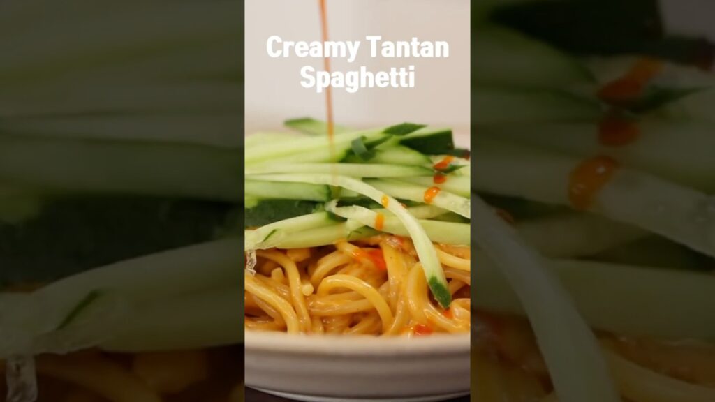 Got Peanut Butter? Try This 15 Minute Creamy Tantan Spaghetti That Will Change Your LIFE!