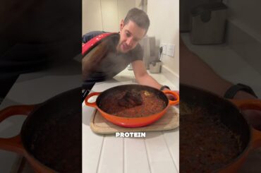 🍝 Super simple high protein beef pasta batch cook (high fibre version)