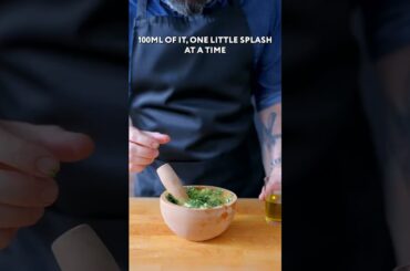 Luca's iconic trenette al pesto pasta 🤌