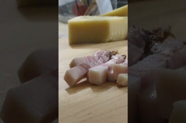 Pasta alla Gricia, lepsza niż carbonara! Ja wole. #pasta #cooking #gricia #cuisine #carbonara