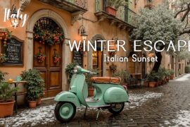 Italian Music for Romantic Sunset Evenings Relaxing Sounds Perfect Italy Ambience for Dinner