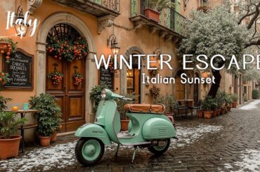 Italian Music for Romantic Sunset Evenings Relaxing Sounds Perfect Italy Ambience for Dinner