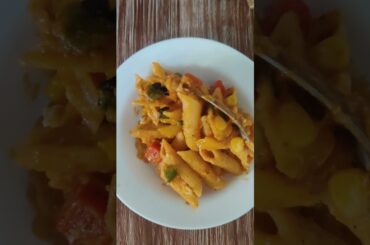 Red Sauce Pasta #pasta #sauce #penne#food #italian #dish #cooking #ytshorts #recipe #easyrecipe