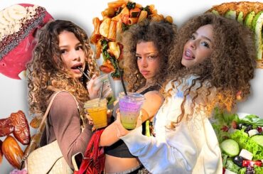 Kalogeras Sisters WHAT WE EAT IN A DAY!