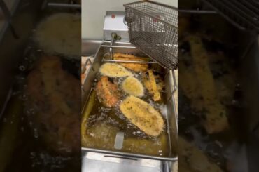 Eggplant 🍆 Parm #Fried#Italian food #little Italy