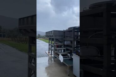 Grape Reception at the Top of the Petra Winery in Tuscany #winerylovers #winery #winerytour #wine