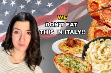 Italian Foods That I Have Never Had Before Moving To The USA | Italian Immigrant POV