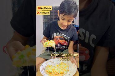 Sirf 30 minute me pizza? 😳 Oven bhi nahi!#pizza #shorts #cookwithshouryasmom