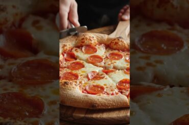 pepperoni pizza 🍕 #cooking #italy #food