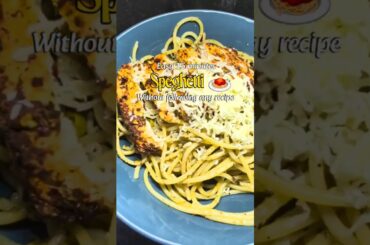 speghetti. viral hook, easy, italian, pesto, quick dinner recipe, healthy