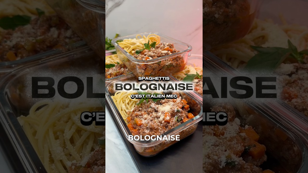 🍝 SPAGHETTIS BOLO 🇮🇹 #fitness #shorts #food #mealprep 🍝 SPAGHETTIS BOLO 🇮🇹 #fitness #shorts #food #mealprep