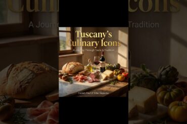 Tuscany   Culinary Icons #travel  #food  #italy #capcut
