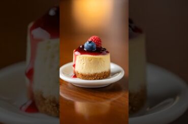 Tasty Miniature Cheese Cake Recipe Idea | Tiny Taste ASMR Cooking Video #viralcheesecake