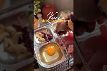 VIRAL CHICKEN SANDWICH 🥪 recipe #shorts #trendingshorts #chickensandwich