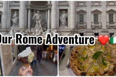 Family Trip to Rome 🇮🇹 (Pizza, Gelato & Memories!)