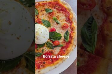 Burrata cheese #pizza #calzonepizza #italy #food