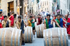 Italy’s Wildest Wine Festival 🇮🇹 Montepulciano Barrel Race Experience
