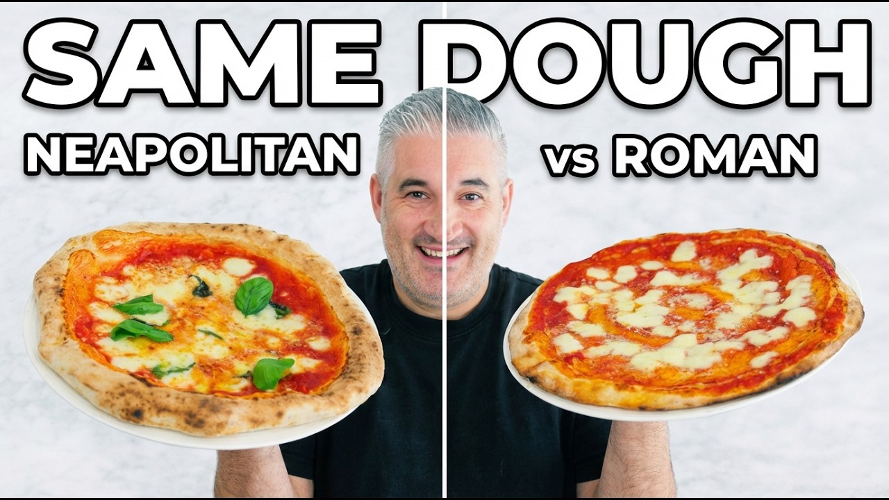 How to Make Neapolitan Pizza and Roman Pizza at Home Using the Same Dough How to Make Neapolitan Pizza and Roman Pizza at Home Using the Same Dough