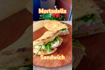 🇮🇹Mortadella Sandwich #mortadella #sandwich #italianfood #italiancuisine #streetfood #gozney